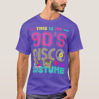 Camiseta Esta é a minha Festa de Figurino Disco 90 na Músic