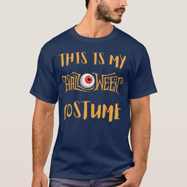 Camiseta Esta É A Minha Festa De Halloween (Frente)
