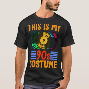 Camiseta Esta é a minha Festa de Tema Musical do Vinyl 90