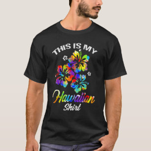 Camiseta Esta É A Minha Festa Tropical De Luau, No Havaí, H
