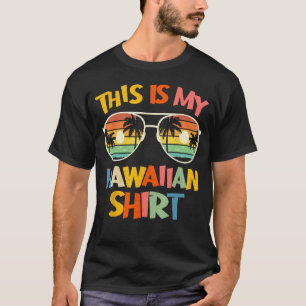 Camiseta Esta É A Minha Festa Tropical De Luau, No Havaí, H