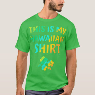 Camiseta Esta É A Minha Festa Tropical De Luau, No Havaí, H