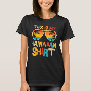 Camiseta Esta É A Minha Festa Tropical De Luau, No Havaí, H
