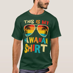 Camiseta Esta É A Minha Festa Tropical De Luau, No Havaí, H