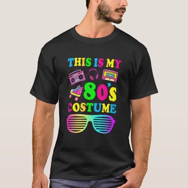 Camiseta Esta É A Minha Figurança Dos Anos 80 Para Mulheres (Frente)