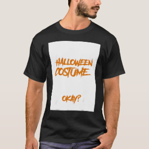 Camiseta Esta É A Minha Figurinha De Halloween Que Trabalhe