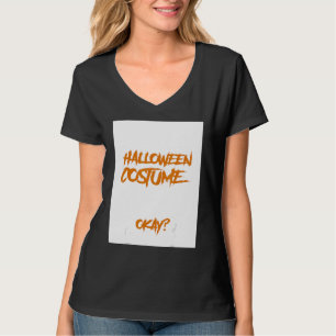 Camiseta Esta É A Minha Figurinha De Halloween Que Trabalhe