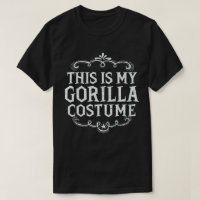 Esta É A Minha Freguiça De Halloween De Gorilla En