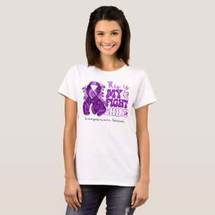 Camiseta Esta é a minha guerra contra o Leiomiosarcoma