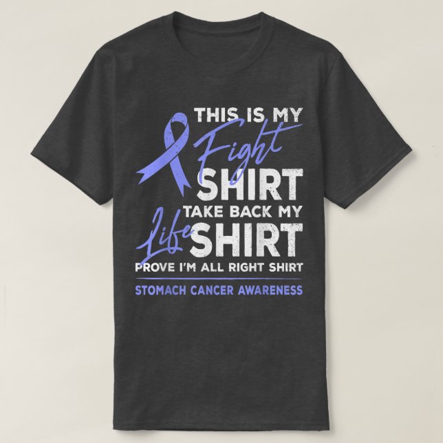 Camiseta Esta É A Minha Luta Contra A Consciência Do Cancer (Frente do Design)