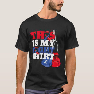 Camiseta Esta É A Minha Luta Contra A Doença Cardíaca Infan