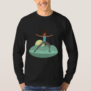 Camiseta Esta É A Minha Mão De Ioga