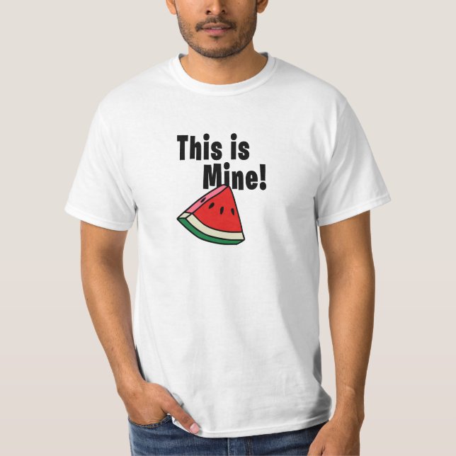 Camiseta Esta é a minha - melancia (Frente)