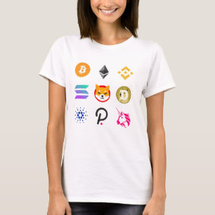 Camiseta Esta é a minha melhor moeda criptográfica