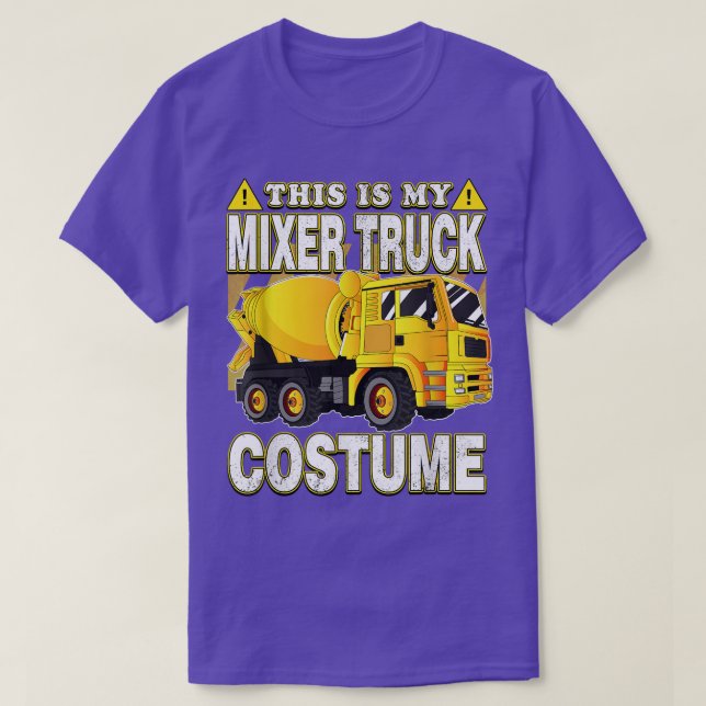 Camiseta Esta É A Minha Mister Truck Costume 2689 (Frente do Design)