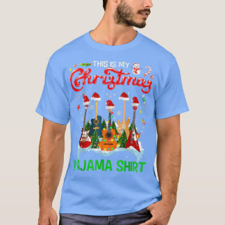 Camiseta Esta É A Minha Música De Natal De Guitarra