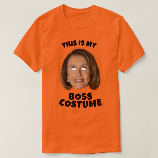 Camiseta Esta é a minha Nancy Pelosi Boss Costume (Frente do Design)
