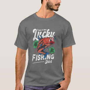 Camiseta Esta é a minha pesca de sorte