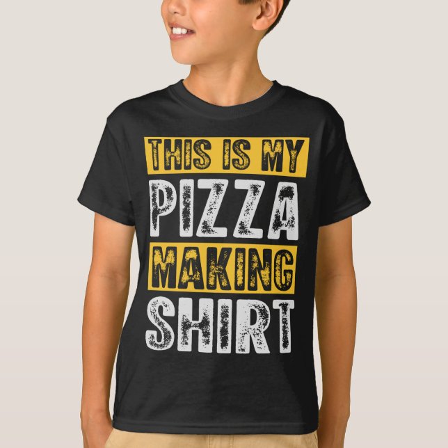 Camiseta Esta É A Minha Pizza Fazer Pizzaholic Italiana Piz (Frente)