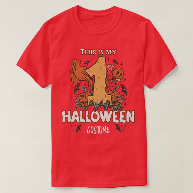 Camiseta Esta É A Minha Primeira Feira De Halloween 275 (Frente do Design)