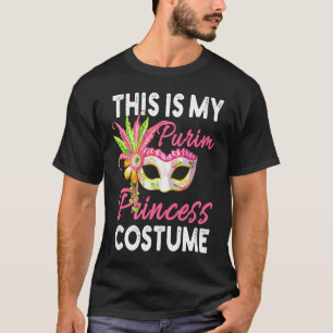 Camiseta Esta é a minha princesa de Purim.