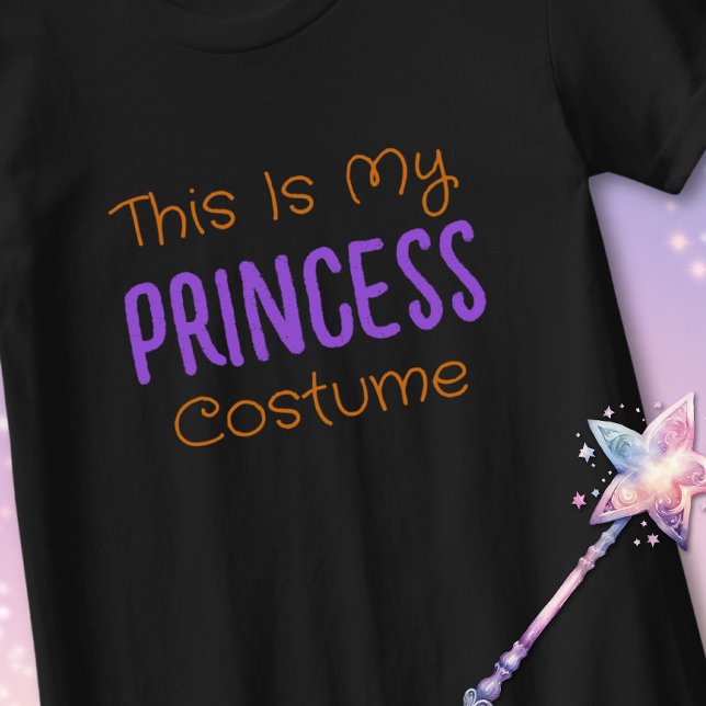 Camiseta Esta é a minha princesa Figurume Halloween (Criador carregado)