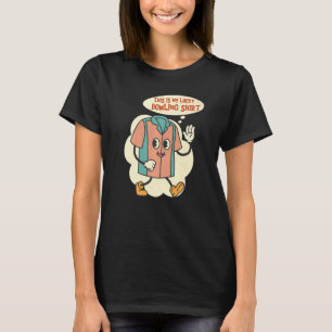 Camiseta Esta é a minha roupa de boliche de Bowler