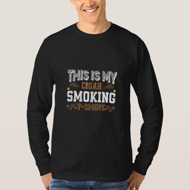 Camiseta Esta É A Minha Sala De Gás De Teto De Cigarro (Frente)