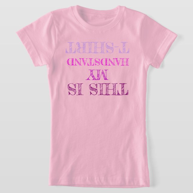 Camiseta ESTA É A MINHA T-Shirt. (Postura )