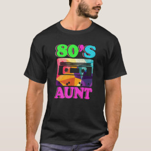 Camiseta Esta é a minha tia Retro Festa do anos 80 90 dos a