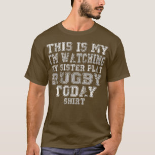 Camiseta Esta é a minha vez que estou assistindo minha irmã