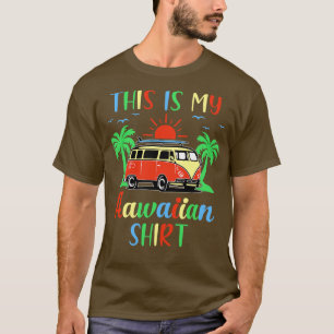 Camiseta Esta É A Minha Viagem Havaiana Para Mulheres Rapaz