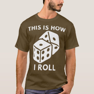 Camiseta Esta É A Noite Do Jogo De Dice Do Casino Vintage