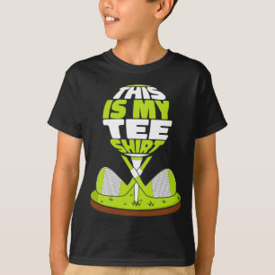 Camiseta Esta é a roupa de golfe lenda do golfe golfe
