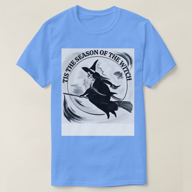 Camiseta Esta é a temporada da bruxa 3 (Frente do Design)