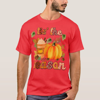 Camiseta Esta é a temporada de Pumpkin Season Pumpkin Spice
