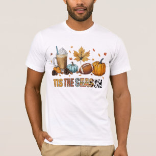Camiseta Esta é a temporada Herbstzeit mit Football und Kaf