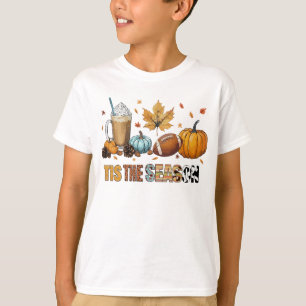 Camiseta Esta é a temporada Herbstzeit mit Football und Kaf