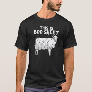 Camiseta Esta É Boo Folha Vaca Fantasma Leite Vaca Laticíni