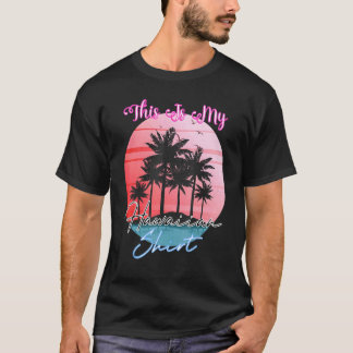 Camiseta Esta É Minha Aloha Havaiana Havaiana Para Mulheres