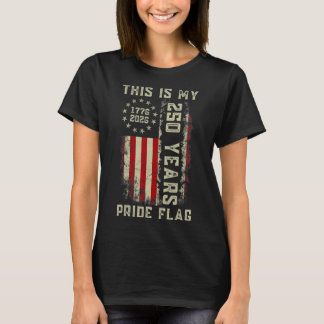 Camiseta Esta É Minha Bandeira do Orgulho 250 Anos 1776-202