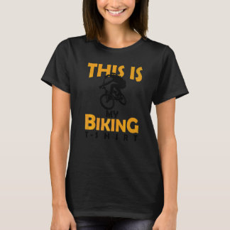 Camiseta Esta É Minha Bicicleta De Ciclismo Bicicleta Bic