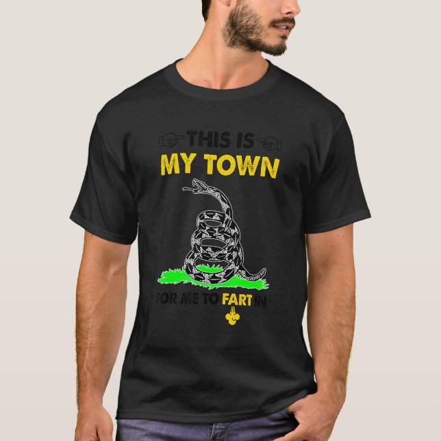 Camiseta Esta É Minha Cidade Para Eu Começar Na Roupa 4 (Frente)