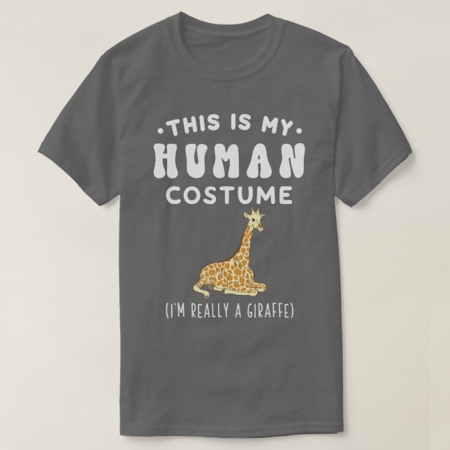 Camiseta Esta É Minha Figurinha Humana Eu Sou Realmente Uma (Frente do Design)