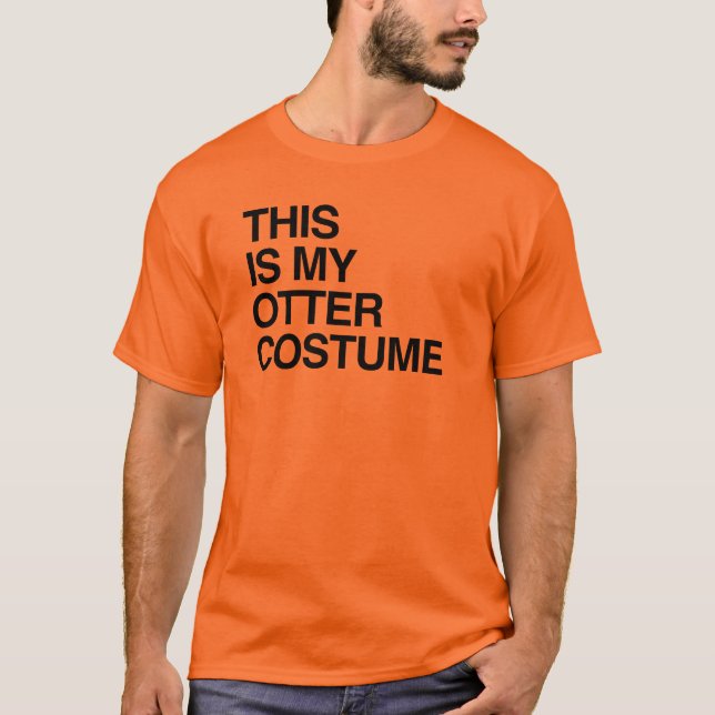 Camiseta ESTA É MINHA LONTRA o DIA DAS BRUXAS COSTUME.png (Frente)