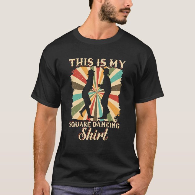 Camiseta Esta É Minha Praça Dançando Para Mulheres Dançarin (Frente)