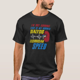 Camiseta Esta É Minha Velocidade Normal Do Técnico De Diáli