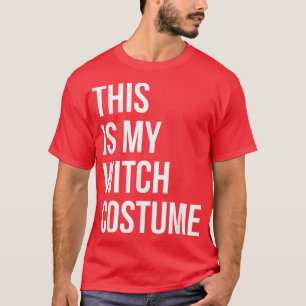 Camiseta Esta É Minha Verdadeira Bruxa Super Assustadora.