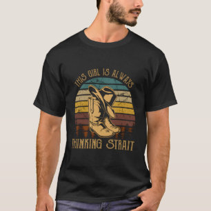 Camiseta Esta É Sempre Pensando Música De Vaca Estreita