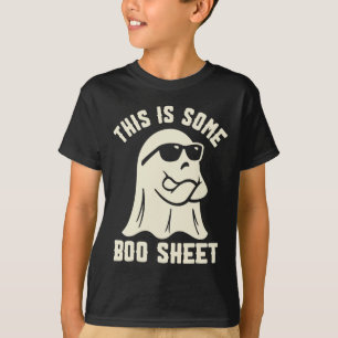 Camiseta Esta É Uma Brincadeira De Fantasmas De Boo Sheet H